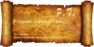 Pippan Tonuzóba névjegykártya